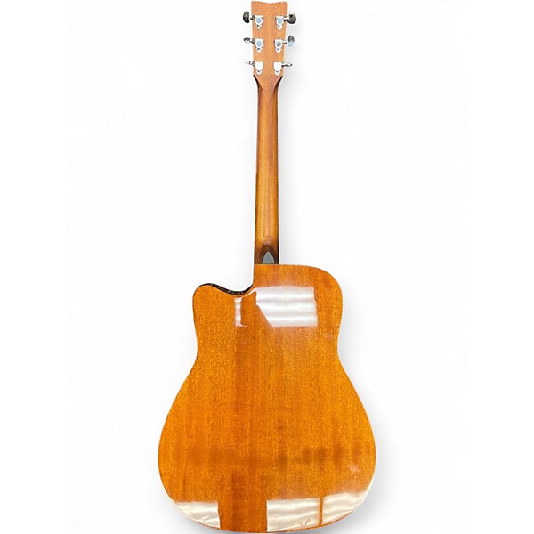 Used Yamaha FGX800C Natural Acoustic Electric Guitar