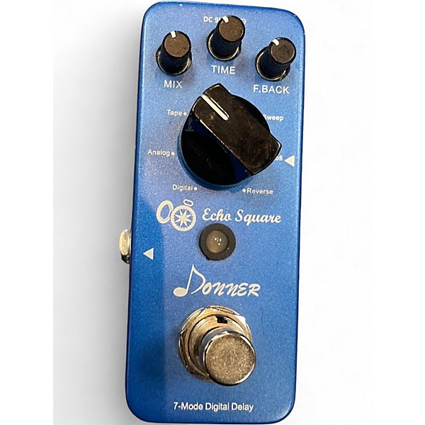 Used Donner ECHO SQUARE Effect Pedal