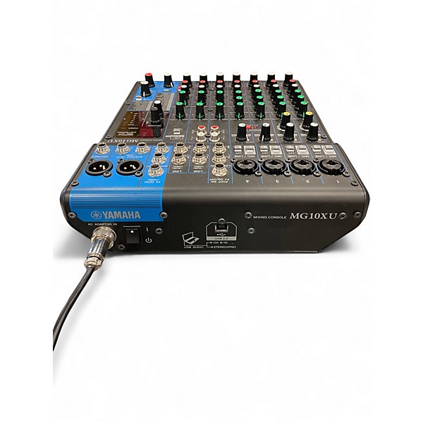 Used Yamaha MG10XU 10 Channel Mixer with Effects Unpowered Mixer