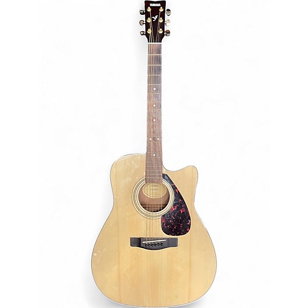Used Yamaha FX335C Natural Acoustic Electric Guitar
