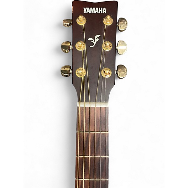 Used Yamaha FX335C Natural Acoustic Electric Guitar