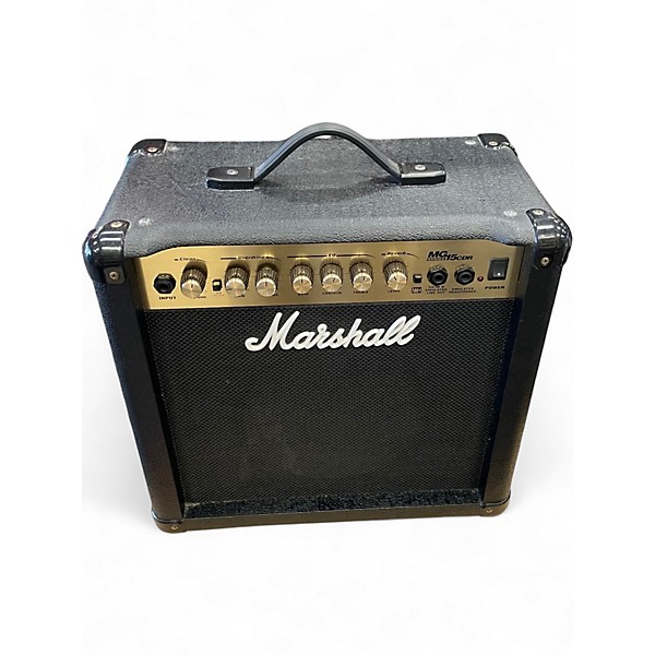 Used Marshall MG15CDR 15W 1X8 Guitar Combo Amp