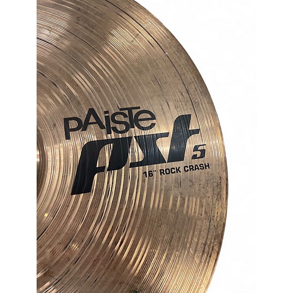Used Paiste 16in PST5 CRASH Cymbal