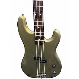 Used 1980s Fender Standard Precision Bass Metallic Green Electric Bass Guitar