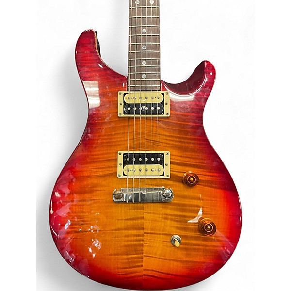 Used PRS SE Custom 22 Sunburst Solid Body Electric Guitar