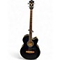 Used Ibanez AEB5E Black Acoustic Bass Guitar thumbnail