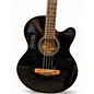Used Ibanez AEB5E Black Acoustic Bass Guitar