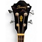 Used Ibanez AEB5E Black Acoustic Bass Guitar