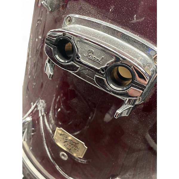 Used Pearl 4 Piece Export Wine Red Drum Kit