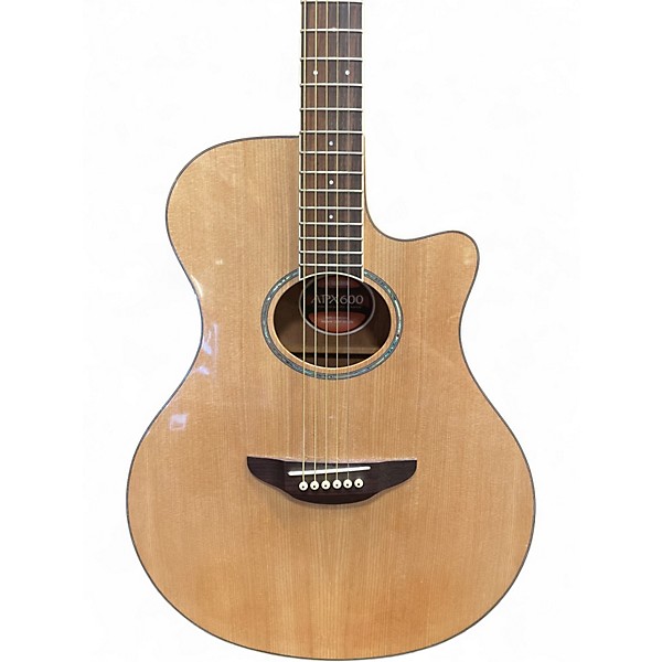 Used Yamaha APX600 Natural Acoustic Electric Guitar