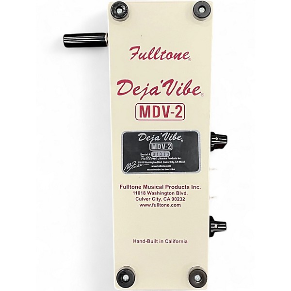 Used Fulltone MDV2 Mini Dejavibe 2 Effect Pedal