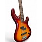 Used Fender Zone Cherry Sunburst Electric Bass Guitar
