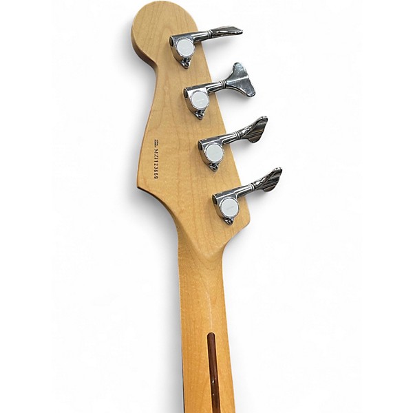 Used Fender Zone Cherry Sunburst Electric Bass Guitar