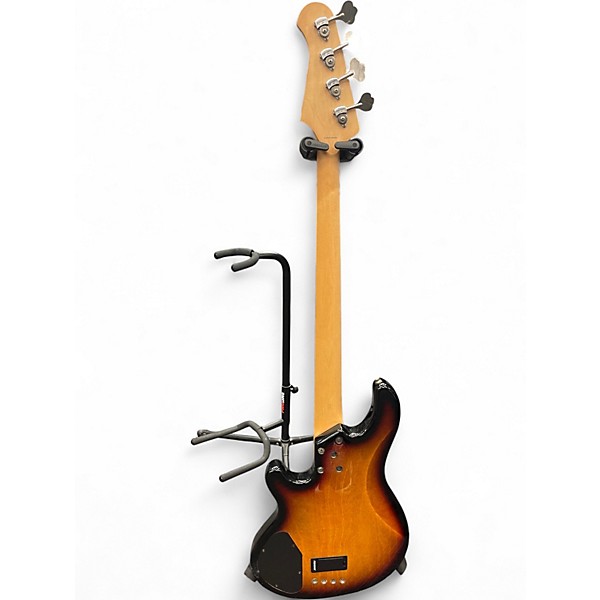 Used Lakland Skyline 44-02 Fretless Sunburst Electric Bass Guitar