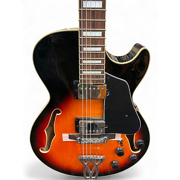 Used Ibanez AG75 Artcore 2 Color Sunburst Hollow Body Electric Guitar