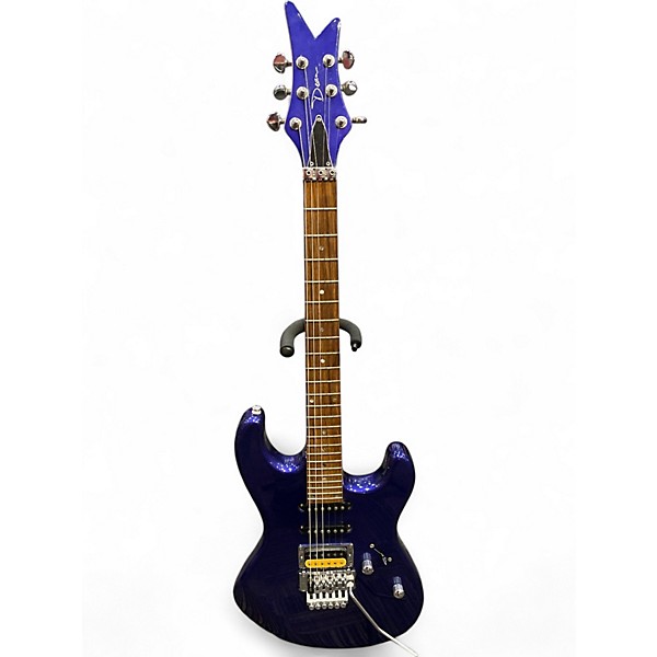 Used Dean 350 Purple Solid Body Electric Guitar