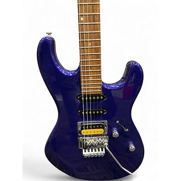 Used Dean 350 Purple Solid Body Electric Guitar
