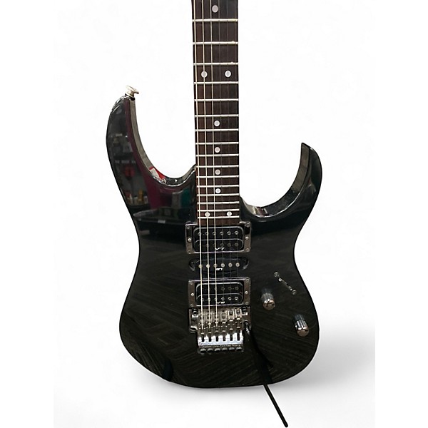 Used Ibanez RG470 Black Solid Body Electric Guitar