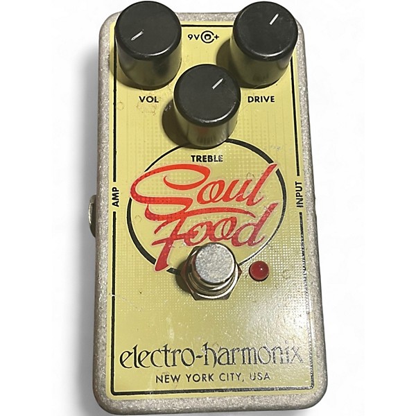 Used Electro-Harmonix Soul Food Overdrive Effect Pedal
