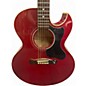 Used Gibson STARBURST Red Acoustic Electric Guitar