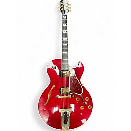 Used Gibson CUSTOM L4CES Red Hollow Body Electric Guitar