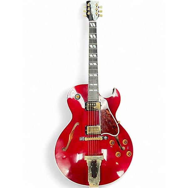Used Gibson CUSTOM L4CES Red Hollow Body Electric Guitar