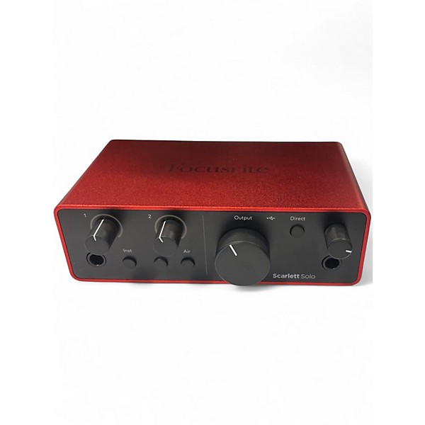 Used Focusrite Scarlett Solo Audio Interface