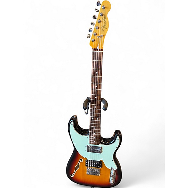 Used Fender PAWN SHOP '72 THINLINE 3 Tone Sunburst Solid Body Electric Guitar