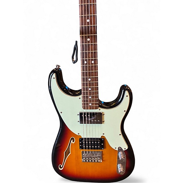 Used Fender PAWN SHOP '72 THINLINE 3 Tone Sunburst Solid Body Electric Guitar