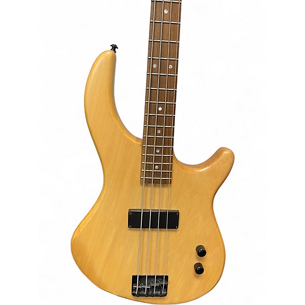 Used Dean Edge 09 4 String Natural Electric Bass Guitar