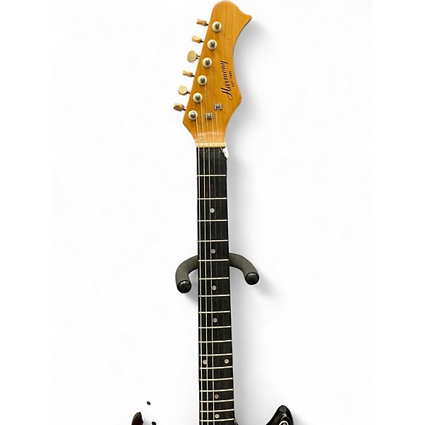 Used Harmony H-802 2 Color Sunburst Solid Body Electric Guitar