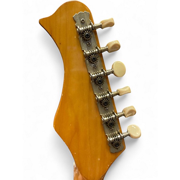Used Harmony H-802 2 Color Sunburst Solid Body Electric Guitar