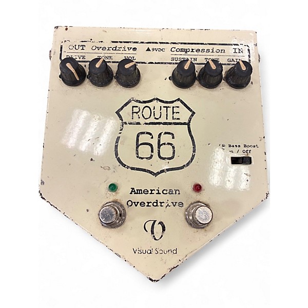 Used Visual Sound Route 66 V1 Effect Pedal