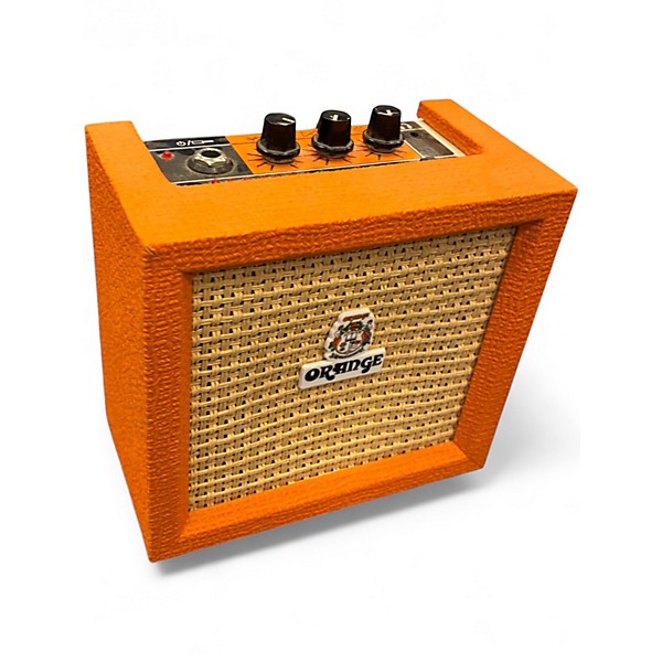 Used Orange Amplifiers Orange Crush Mini Battery Powered Amp