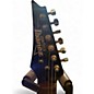 Used Ibanez GRX70QA LH Trans Blue Solid Body Electric Guitar