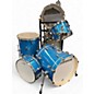 Used Ludwig 4 Piece Breakbeats By Questlove Blue Sparkle Drum Kit thumbnail