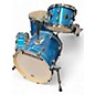 Used Ludwig 4 Piece Breakbeats By Questlove Blue Sparkle Drum Kit
