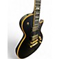 Used ESP EC1000 Black and Gold Solid Body Electric Guitar