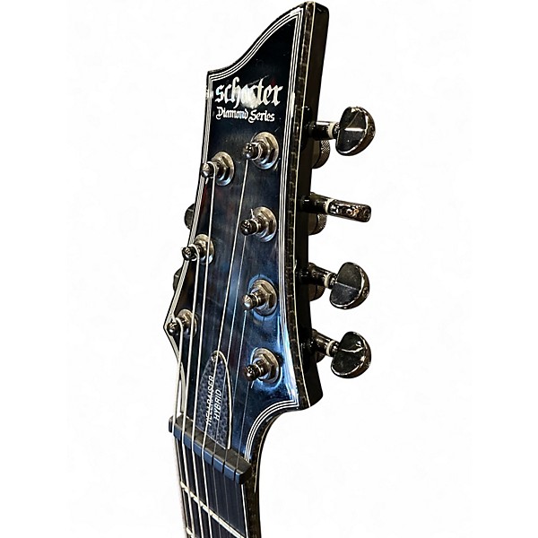 Used Schecter Guitar Research HELLRAISER C7 HYBRID BLACK BURST Solid Body Electric Guitar