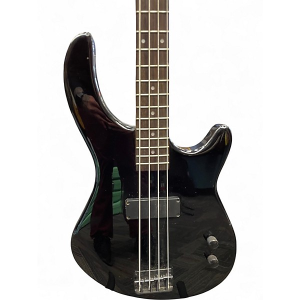 Used Dean Edge 4 String Black Electric Bass Guitar