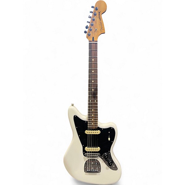 Used Fender Player II Jaguar Polar White Solid Body Electric Guitar
