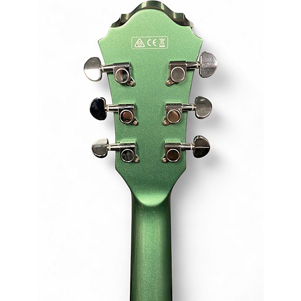 Used Ibanez AS73G Royal Olive Hollow Body Electric Guitar