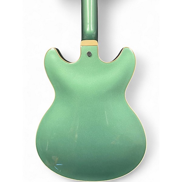 Used Ibanez AS73G Royal Olive Hollow Body Electric Guitar