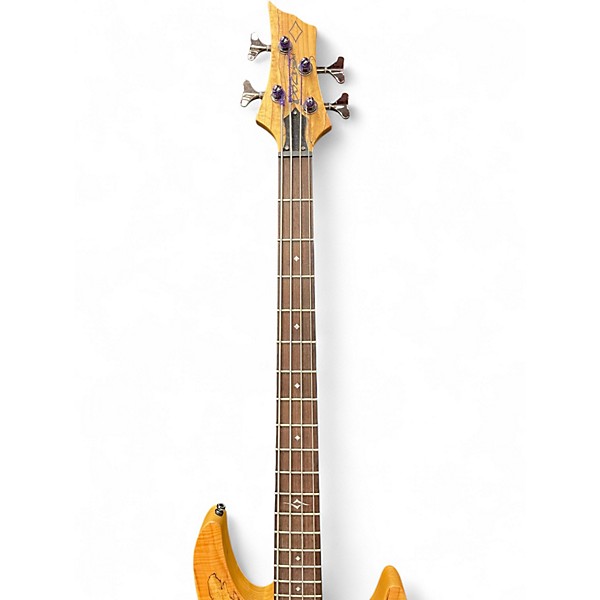 Used DBZ Guitars BAR4SM Natural Electric Bass Guitar