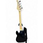 Used Silvertone 4 STRING BASS Black Electric Bass Guitar