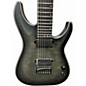 Used Schecter Guitar Research km-7 Trans Charcoal Solid Body Electric Guitar