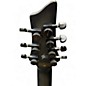 Used Schecter Guitar Research km-7 Trans Charcoal Solid Body Electric Guitar