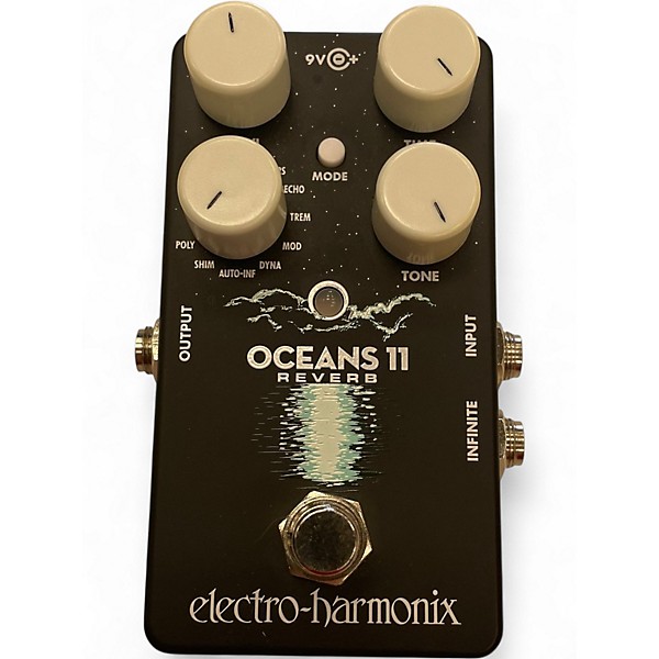 Used Electro-Harmonix Oceans 11 Reverb Effect Pedal
