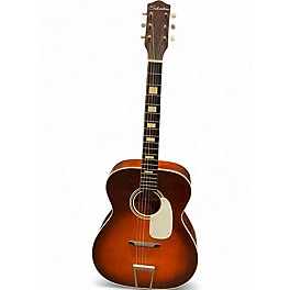 Used Silvertone H-615 Sunburst Acoustic Guitar
