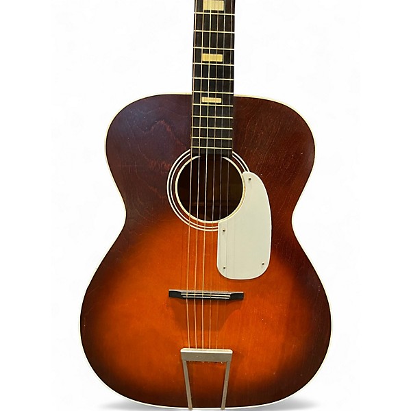 Used Silvertone H-615 Sunburst Acoustic Guitar